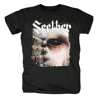 Heavy Metal Seether T Shirt Women Men Casual Leisure Graphic Short Sleeve Amusing Fashion Streetwear Harajuku T Shirt