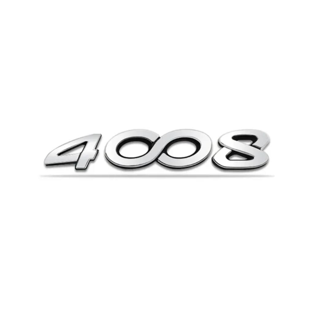 Car Sticker Metal Emblem Badge Logo Rear Trunk Decoration Stickers For P/eugeot 408 508 2008 3008 4008 5008 HDI THP GT Accessorie