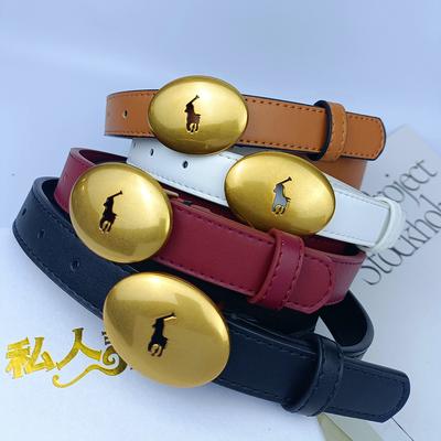 2.5cm Classic Belt Luxury Designer Famous Brand High Quality Leather Hot Women Belts For Dress