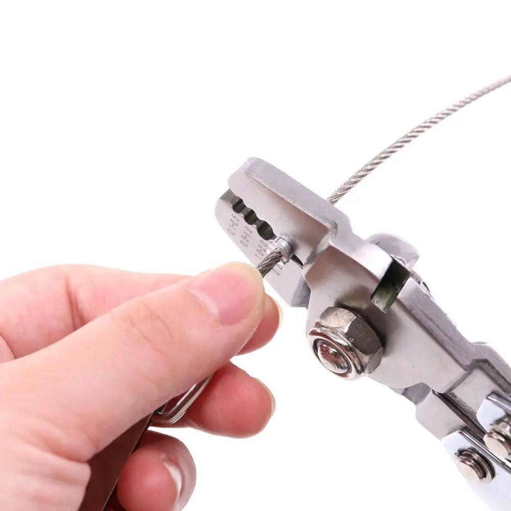Professional Grade Wire Crimper Tool Aluminum Sleeve Crimping Tool  Aluminum Sleeves