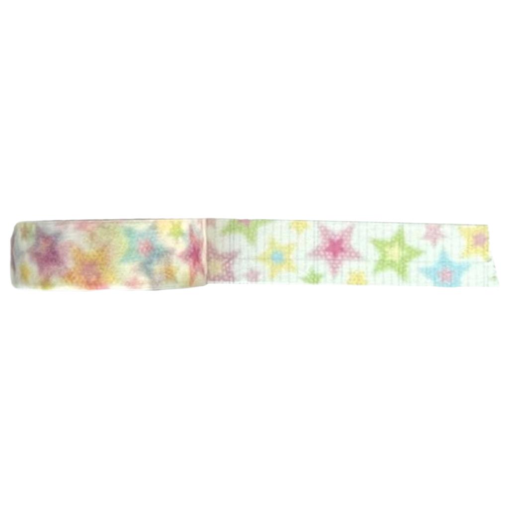 Star Pattern Decorative Tape Aesthetic Masking Tape for Scrapbooking Journal Notebook Photo Frame Phone Case Packaging