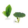 2Pcs Water Plant Leaves for Fish Tanks Aquarium Decorations Beautiful Appearance Artificial Plant Leaves Multicolored
