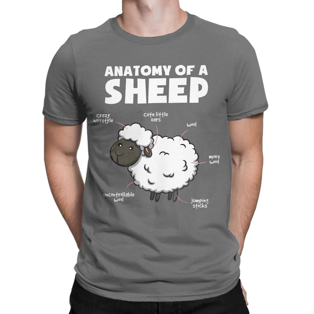 Black Sheep Crew T Shirts for Unisex Pure Cotton Crazy TShirts Round Neck Tees Short Sleeve Clothing Gift Idea