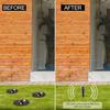 4PCS Solar Mole Repellents Ultrasonic Repellent for Outdoor Without Moles, Without Vole Poison