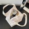 Ventilated Toiletry Organizer Clear Mesh Storage Bag Large Capacity Portable Shower Accessories Holder with Handle
