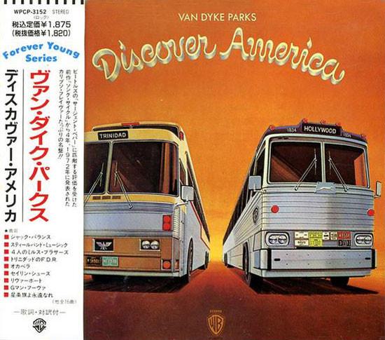 

CD VAN DYKE PARKS - Discover America WPCP3152 Warner Bros. Re 1990 US Rock Used