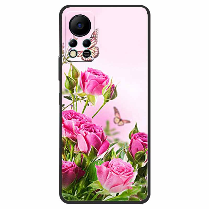 Für Infinix HOT 11S NFC Hülle X6812B Mode Weiches TPU Silikon Handyhülle Für Infinix HOT11S NFC Rückseite HOT 11 S 6.78 Funda