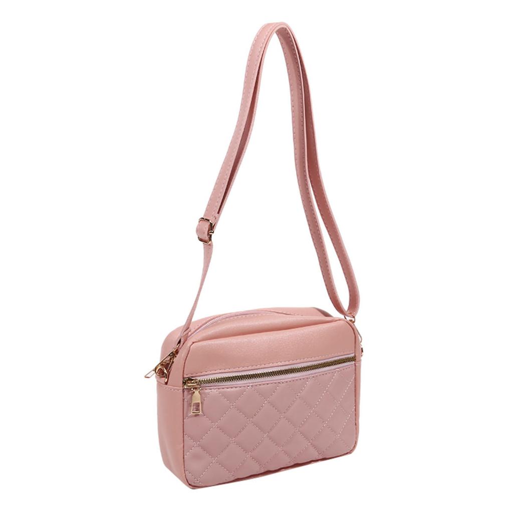 Ladies Exquisite Bags Versatile PU Crossbody Shoulder Bag Small Messenger Bags High Quality Women's Summer Solid Color Handbag