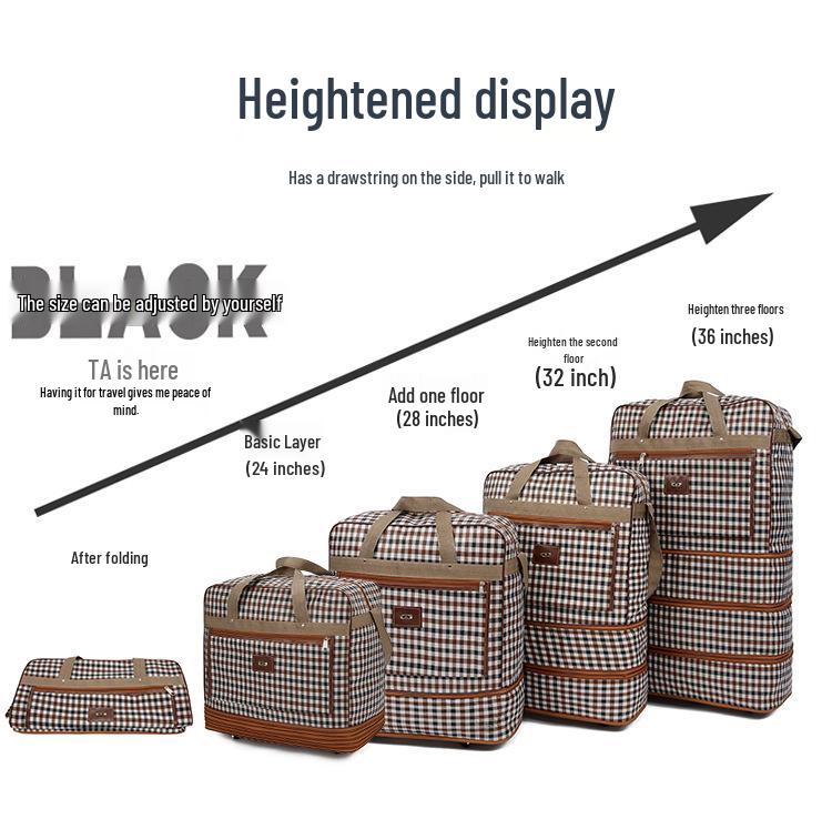 Airline Large Capacity Travel Storage Bag for Checked Baggage