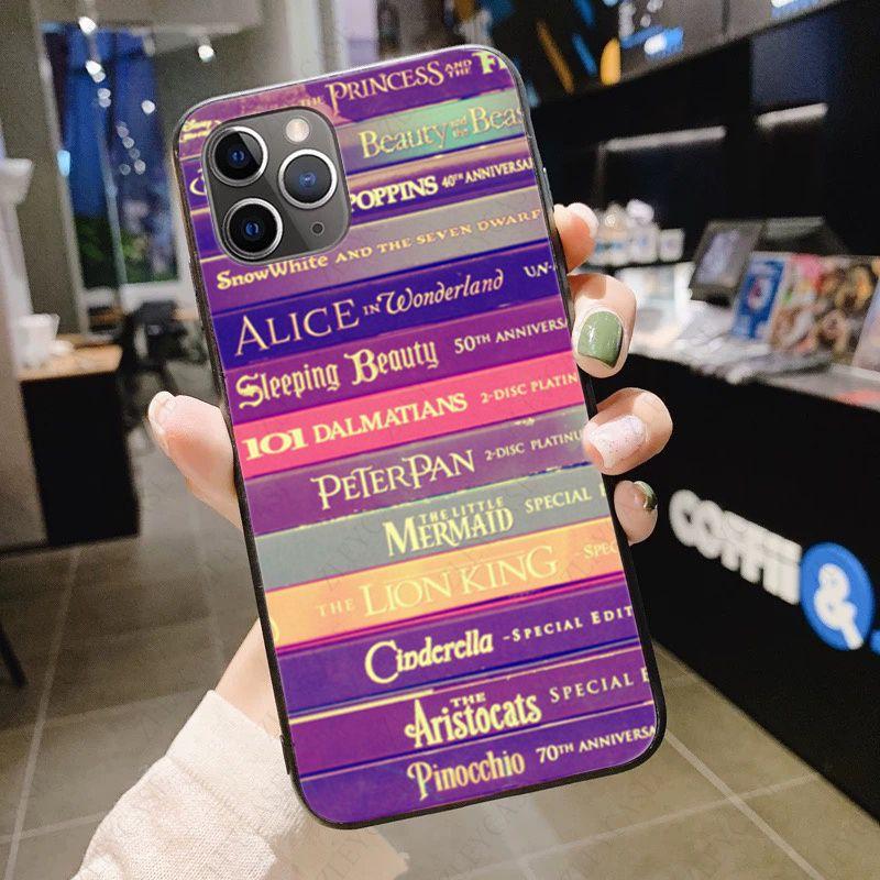 Library Books Card Phone Cover For Iphone 12pro 13pro 11pro Max 5s SE 2020 6splus 7 8plus X Xr Xsmax 12mini 13mini Cases Coque