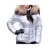 Autumn Winter Women's Cotton Jackets Loose Jacket Women Faux Fur Hood Zipper Warm Down Coat Outdoor Parka Outerwear Short Jacket