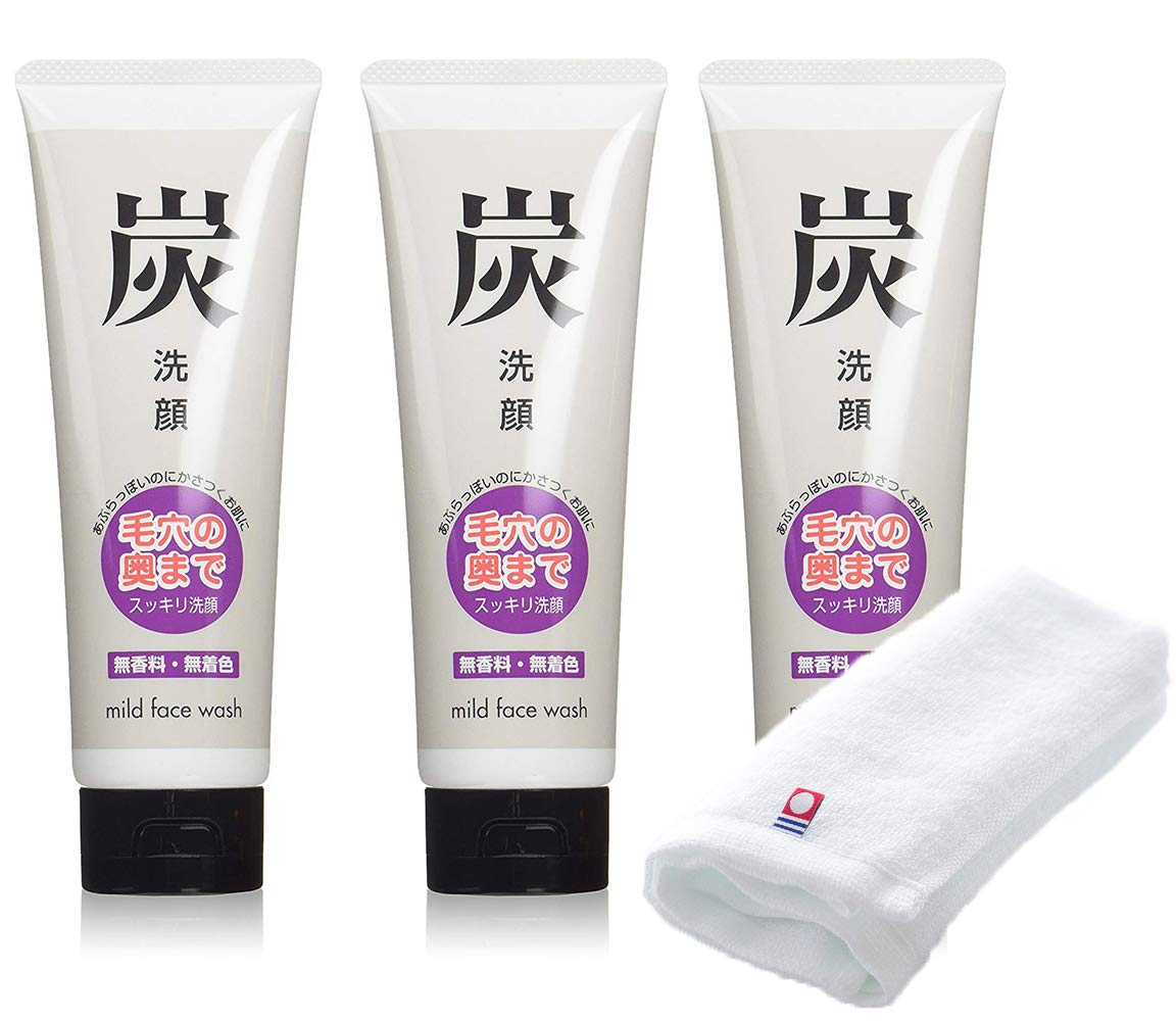 

Адзума Сёдзи [Цена: То же, что и выше, Включает полотенце Имабари] Крем для умывания с древесным углем 120 г (3 бутылки) / Уход за кожей, Дорожная красота Очищающее средство для лица