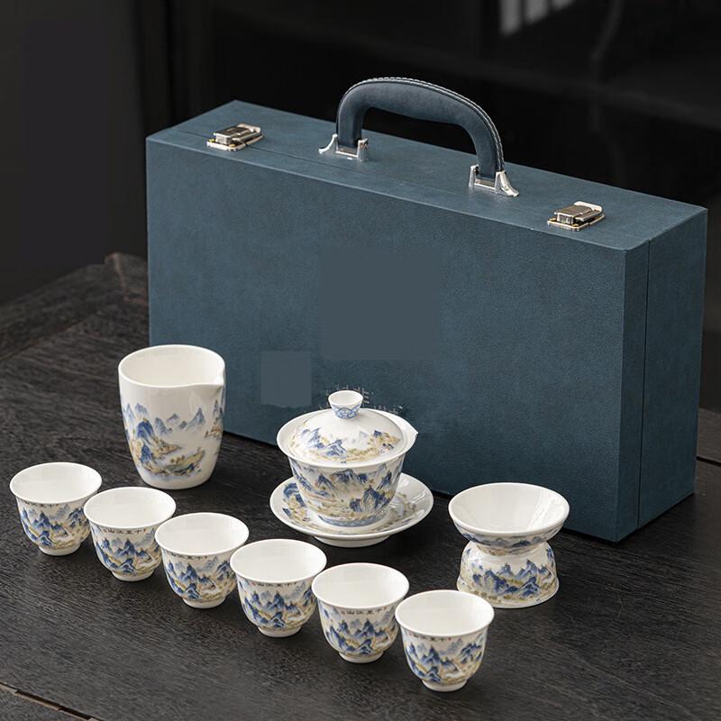 Taozhi Ceramic Kung Fu Tea Set