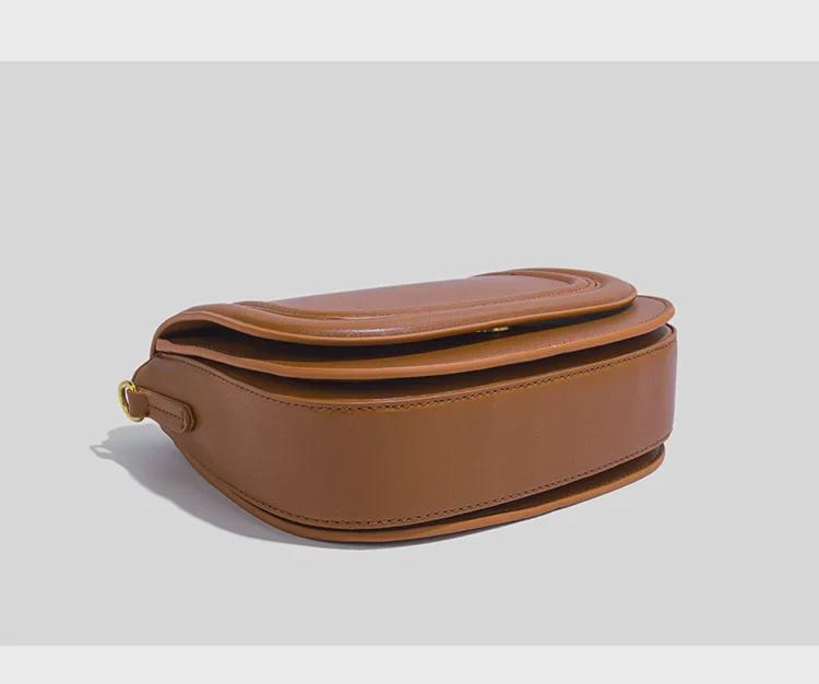 Z Cross-Border 2024 Women's Saddle Bag: Versatile Wide Shoulder Strap Crossbody & Underarm Bag