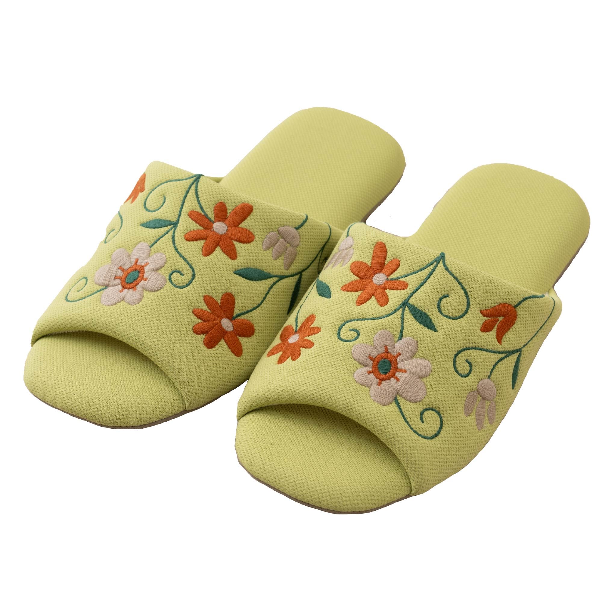 

Sybilla Senko Flower Garden 2 Medium 47124 Тапочки, (приблизительно. 22-24см), Зеленый, зелёный