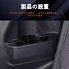 FDAIUN Car Seat Cup Holder Silicone Compatible with Daihatsu Move and Subaru Stella Cup Custom Interior Parts and Easy Black Second-Row Coasters,