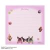 Sanrio Netflix MY MELODY & KUROMI KUROMI Square Memo Japan NEW