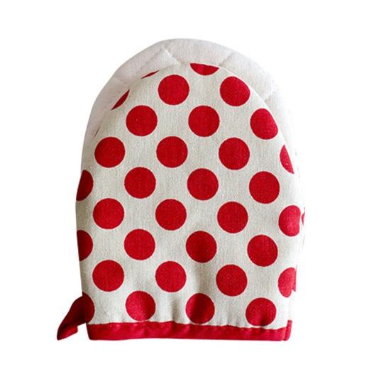 1Pc Thick Cotton Oven Glove Heat Resistant Mitt for Microwave Baking Non-Slip Kitchen Glove