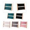 Practical Sturdy Solid Wood Necklace Bracelet Holder Vertical Jewelry Storage Rack for Artistics Craft Supplies