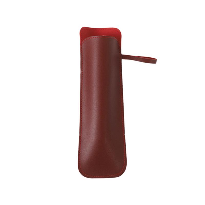 

PU Leather Umbrella Cover Case Portable Waterproof Umbrella Storage Pocket Water Absorbent Umbrella Bag - High Quality Durable M вино красного