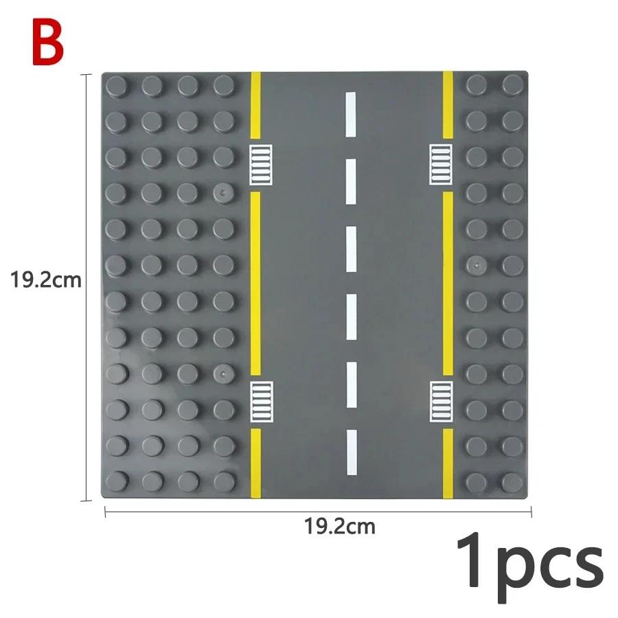 Double Sided Plate Creative Large Particle Double Floors Building Block BasePlate DIY Bricks Compatible Big Size Kid Toy Duploes