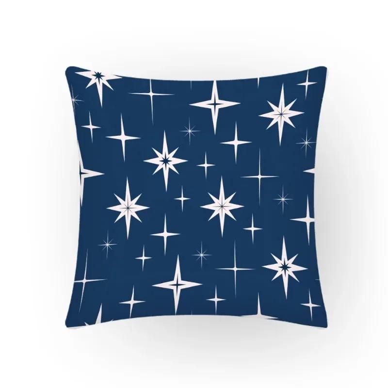 Office Sofa Car Cushion Cover Simple Floral Art Pattern Luxury Home Decor Pillow Cover