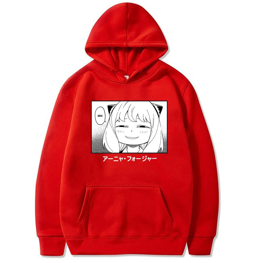 

Anya Forger Hoodie Men Women Sweatshirt Print Unisex Streetwear Hip Hop Style Autumn Winter Fashion Tops Clothes 3XL
