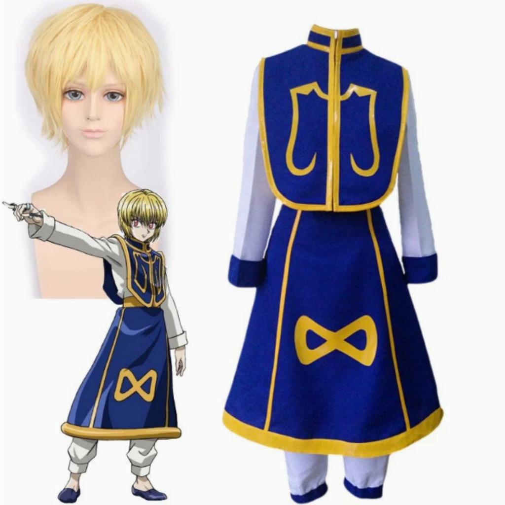 Hunter x Hunter Hisoka Morow Cosplay Komplettset Halloween Kostüm