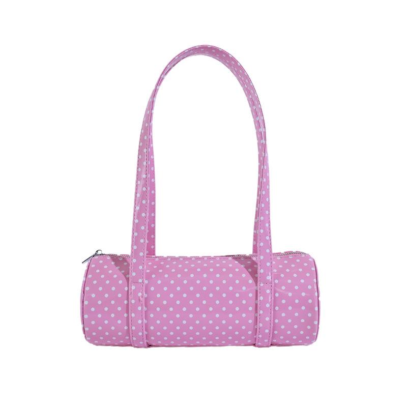 Modische Polka Dot Schultertasche, Kissen-Tasche, Unterarm-Damentasche