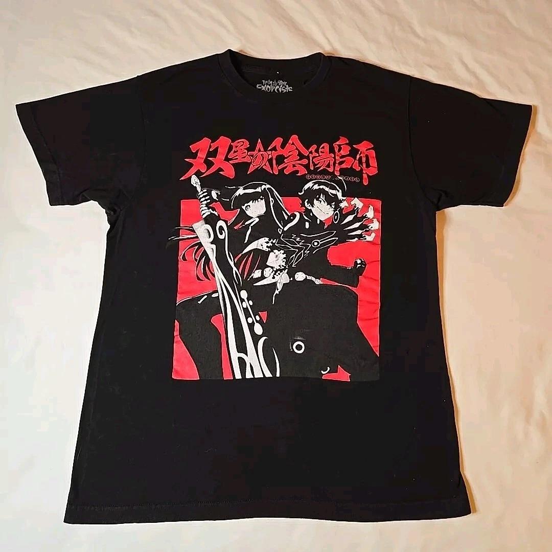 

Twin Star Exorcist Loot Crate Exclusive Anime Graphic T-Shirt Size Medium M