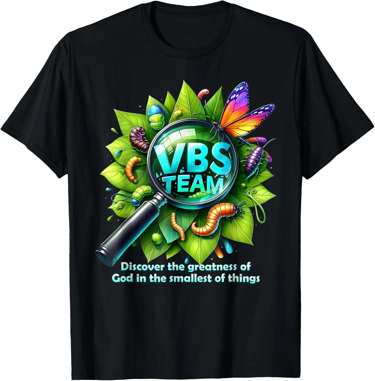 VBS Team 2025 Magnified Smallest Insects Adventure VBS T-Shirt unisex T-Shirt 3XL