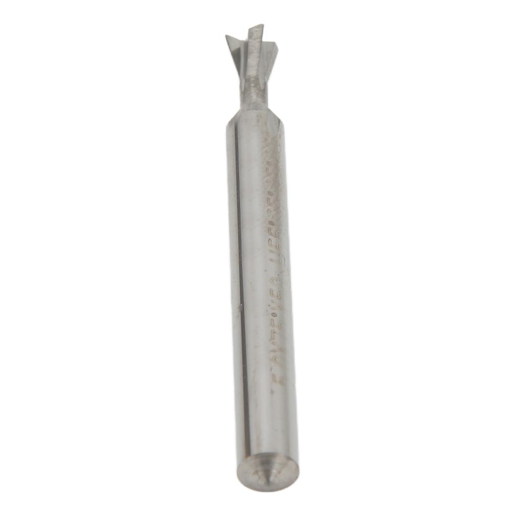 Dovetail End Mill Cutter High Hardness Alloy 5mm 4 Flutes Fast Drilling Milling Cutter for Industry