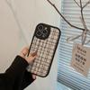 Fleece Cloth Small Fragrance Style 14pro Max IPhone Case IPhone 13 Checked 12 Suitable for 15 Houndstooth 11 X