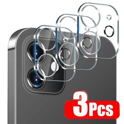 3PCS Kamera Len Glas für iPhone 11 11promax Screen Protector für iPhone 12 Pro Max 11 Pro 12Mini schutz Glas
