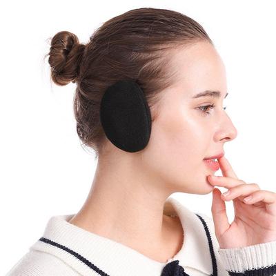 1Pair Unisex Winter Thick Bandless Ear Warmers Warm Split Earmuffs Multifunctional Sleeping Earmuffs