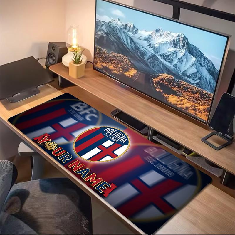 Bologna F.C. 1909 Print Cushion Non-slip Laptop Tablet Big Mousepad XXL Mat Mini PC Playmat With Lock Edge
