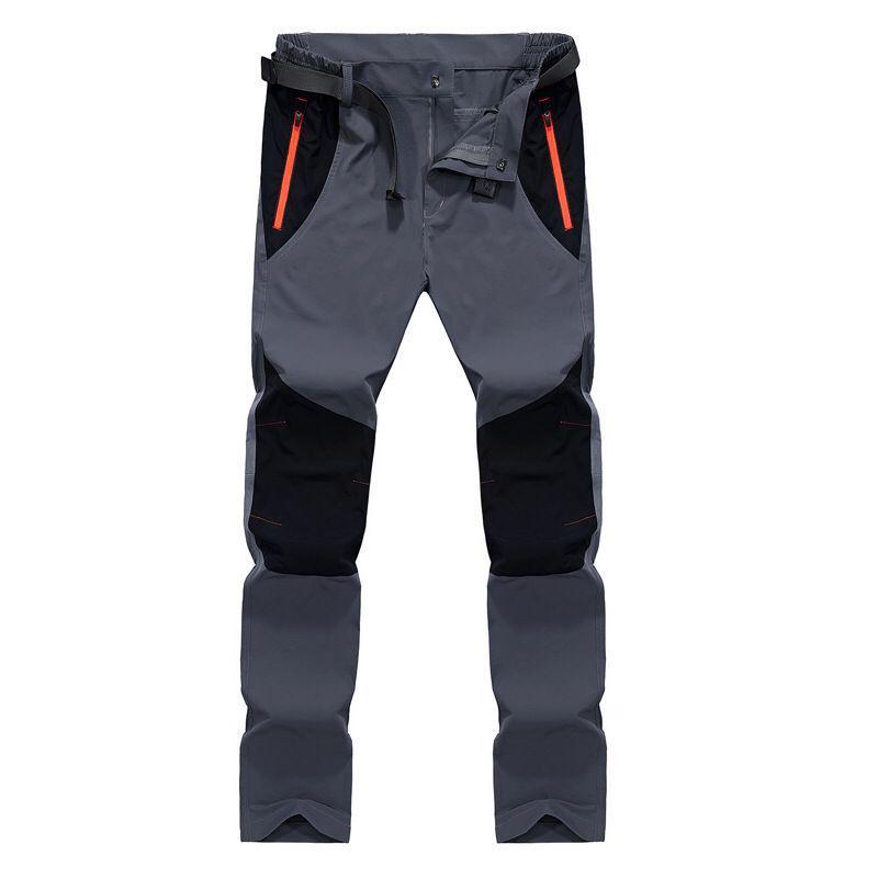Men's 105 Quick Dry Lightweight Waterproof Summer Hiking Trousers - Large Size