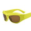 Trend Steampunk Sunglasses Women Men Fashion Sun Glasses Punk Female Y2K Mirror Goggle Shades Eyeglasses UV400
