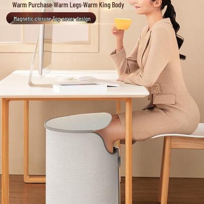 Under Desk Electric Heating Pad: Winter Office Foot and Leg Warmer