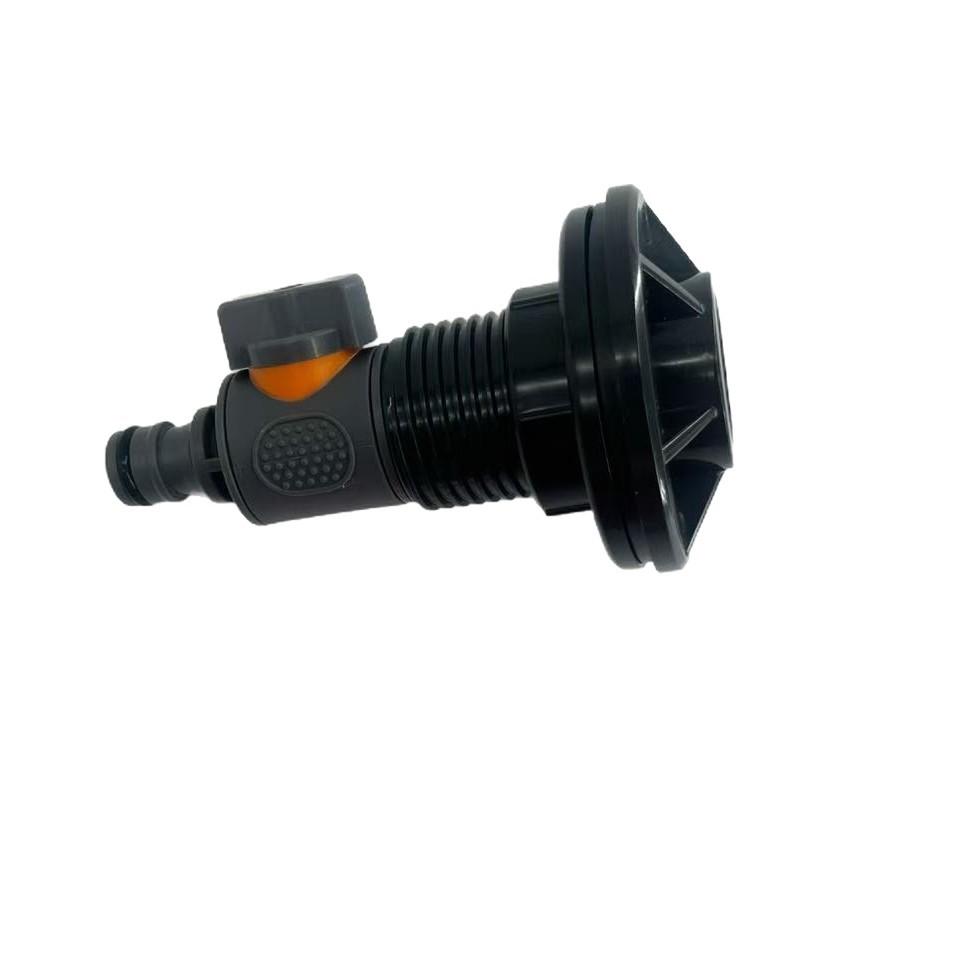 

PVC Water Tank Connector Fitting Durable Leak Proof Hose Adapter for Water Storage Systems and Irrigation Applications One Size