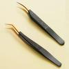 1pcs Eyelash Tweezers Anti static Professional Pincet Extension Tweezer For Home Use High Quality Durable Material