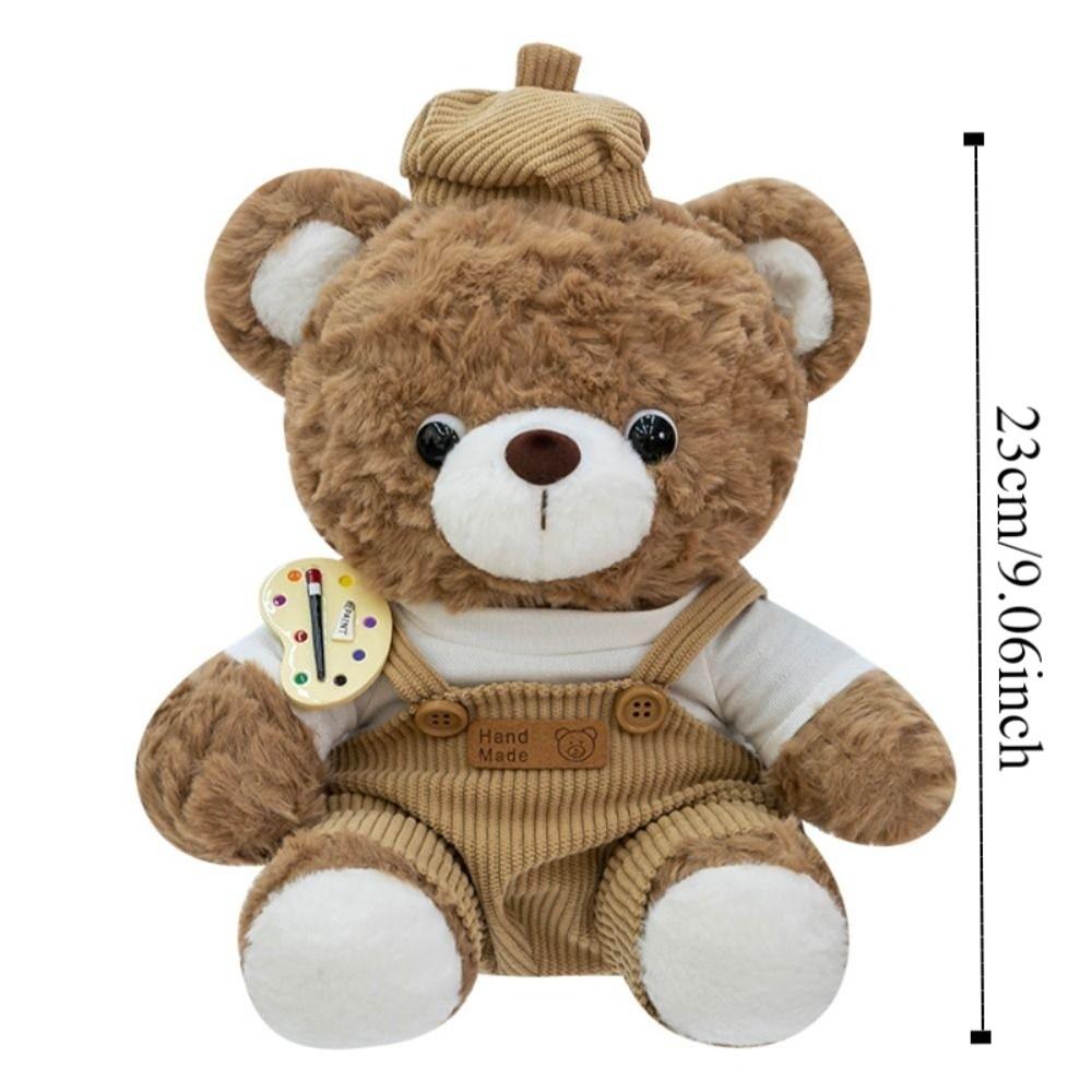 With Hats Bear Wear Clothes Plush Toys Fluffy Rabbit Stuffed Animal  Birthday Parties