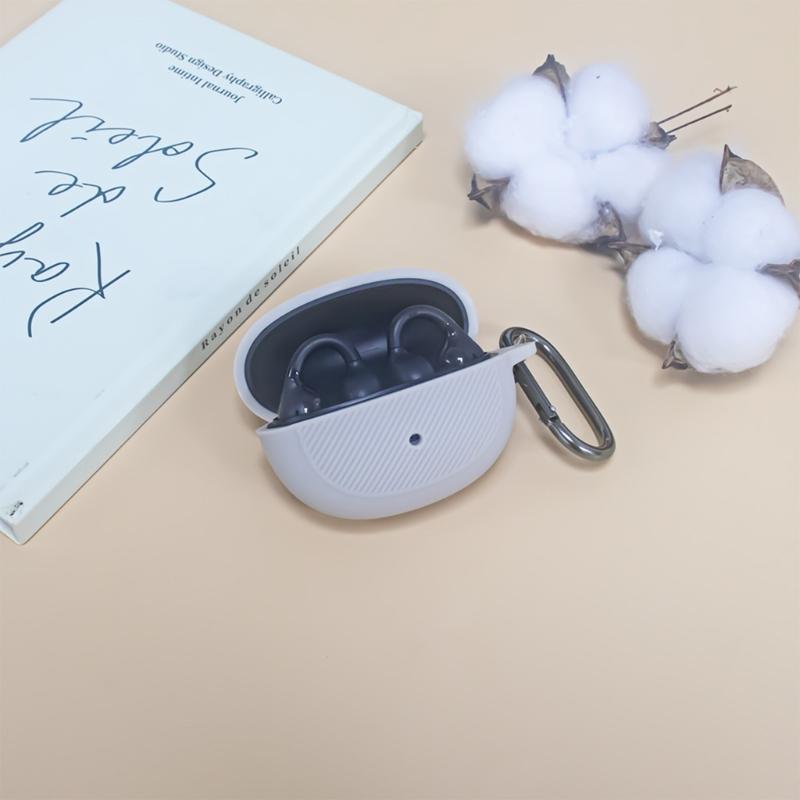 Shockproof Earbud Case with Precise Cutout Flexible Silicone Not Slip Surfaces Protector Comfortable for BC1