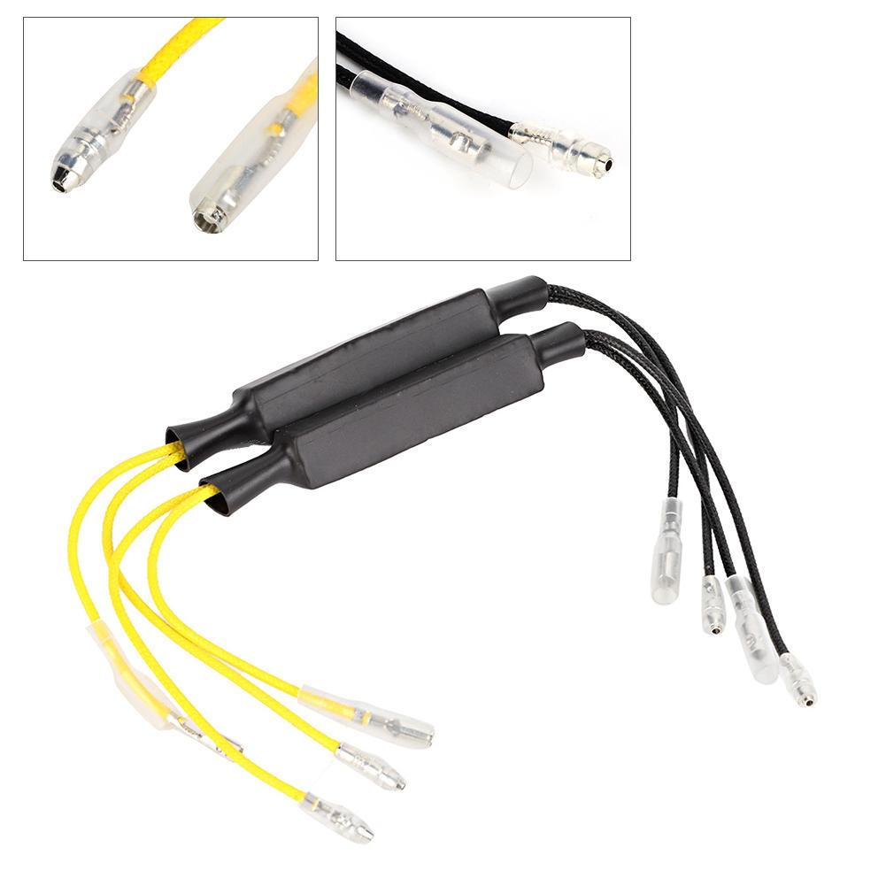 1 Pair 21W LED Indicator Resistor Turn Signal Light Decoder for Motorcycle Use