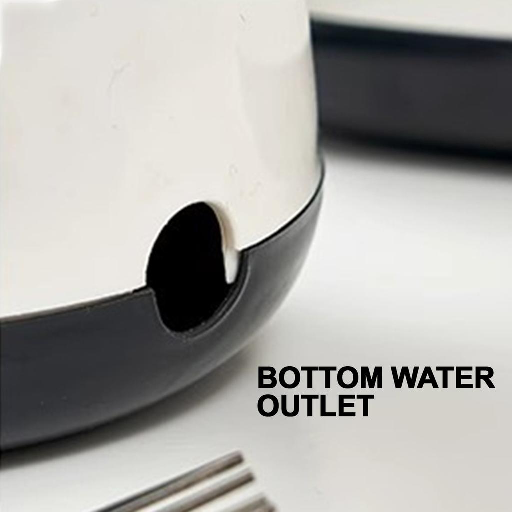 Kitchen Tableware Holder Plastic Counter Chopsticks Spoon Spatula Tool Cutlery Container Storage Container with Drainage Hole