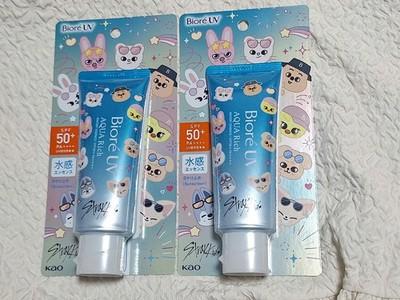Stray Kids Skzoo Biore UV AQUA Rich Водянистая эссенция 2,46 жидк. унц.(70g) Набор 2