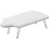 Lightweight Body Ironing Board, White, Approx. W69 X D37 X H20cm, Standard Line, Steam Mesh Construction, Crisp Finish, Ironing, Model 2139