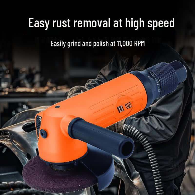 Professional 5-inch 125mm Pneumatic Angle Grinder