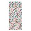 Flower Window Privacy Film, Decorative Static Cling Stickers, Waterproof Glass Cling, 39.4x17.7in Anti-Glare Static Glass Sticker for Home Bathroom