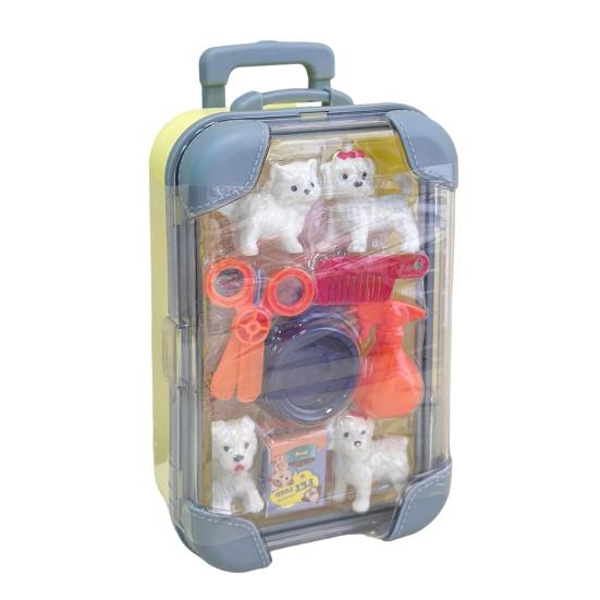 

Ляльковий будиночок, міні-валіза, візок, багаж, сумочка, модель коробки для цукерок, підставка для іграшок жовтий